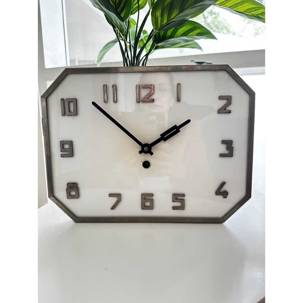 Kienzle Art Deco Mantel Clock Germany 1920s–30 Octagonal Case For Repair Display